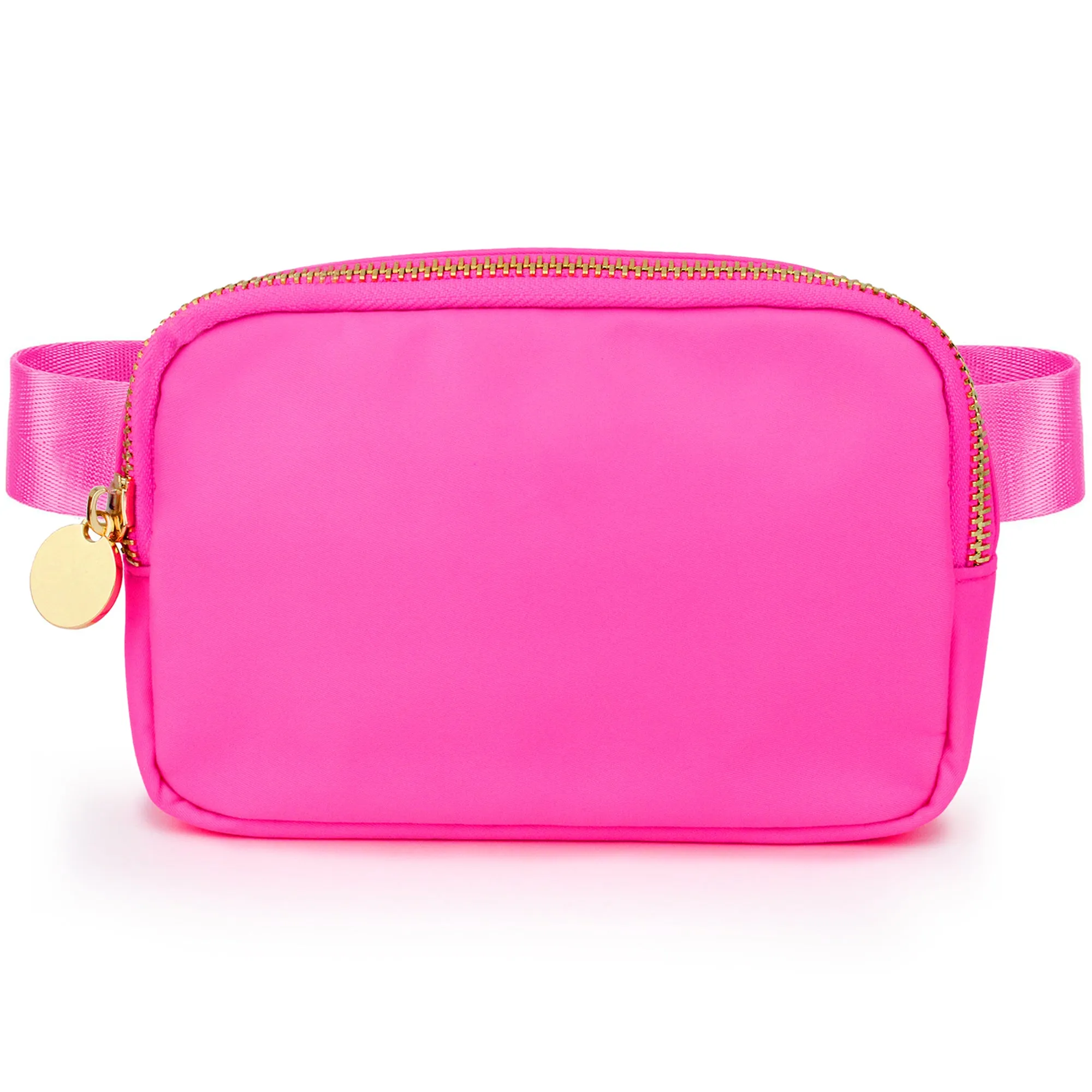 Nylon Belt Bag - Purple Fanny Pack For Women - Crossbody Bag Waist Pack Bum Bag