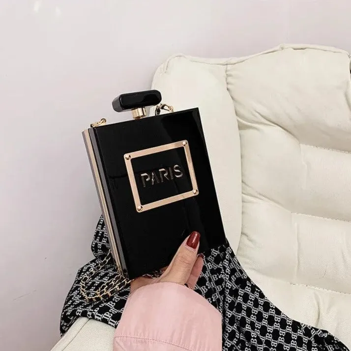 Paris Perfume Bottle Bag