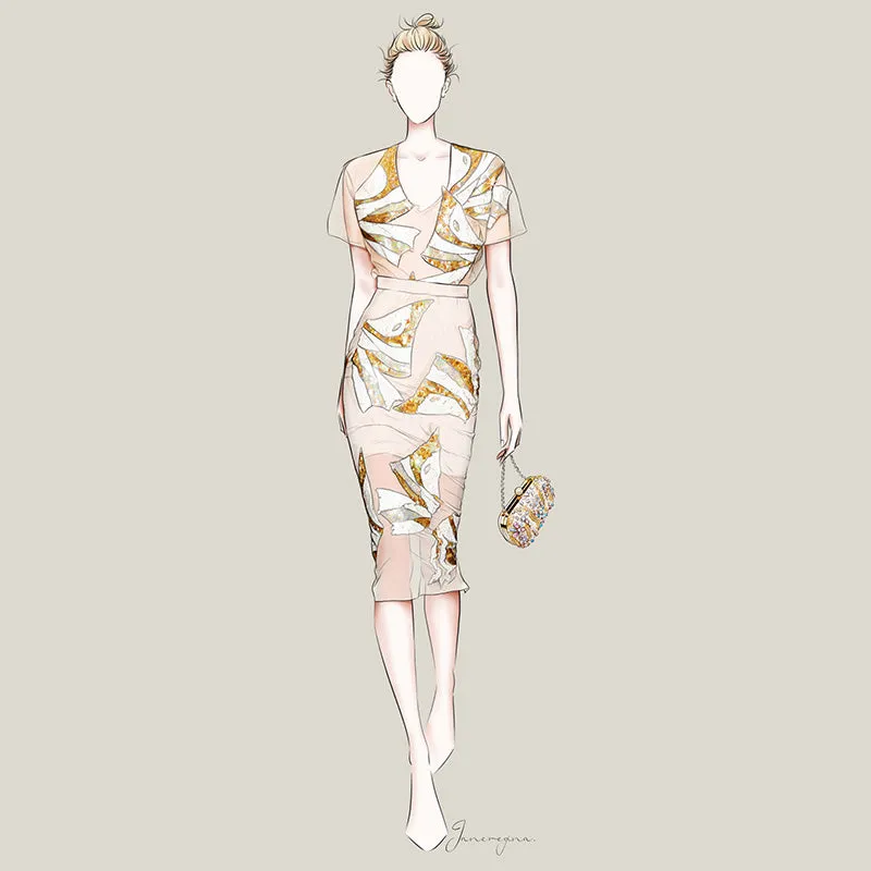Pastel Crystal Banquet Evening Clutch