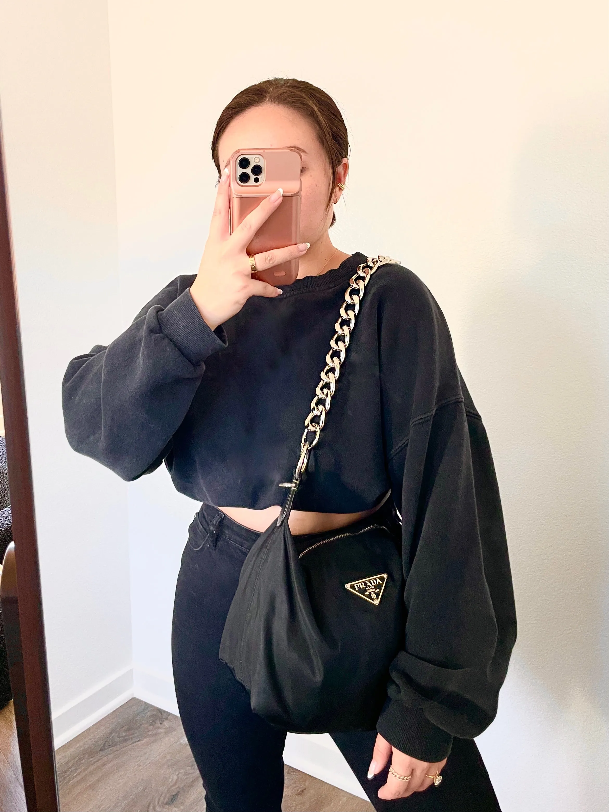 Prada Nylon Shoulder Bag
