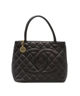 Reserved for Shop Shops Giveaway Chanel Medallion Bag Brown ALL0287