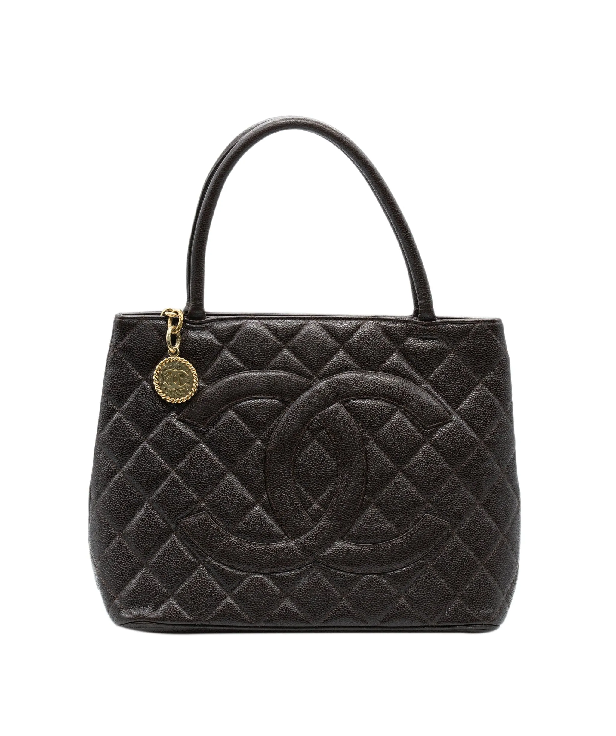 Reserved for Shop Shops Giveaway Chanel Medallion Bag Brown ALL0287