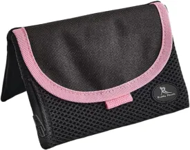 Running Buddy Unisex Running Fanny Pack - Men & Women | Walking, Traveling Waist Pack | Beltess, Chafe & Bounce Free | Water-Resistant & Magnetic Closure | L, XL, XXL | Black or Black & Pink