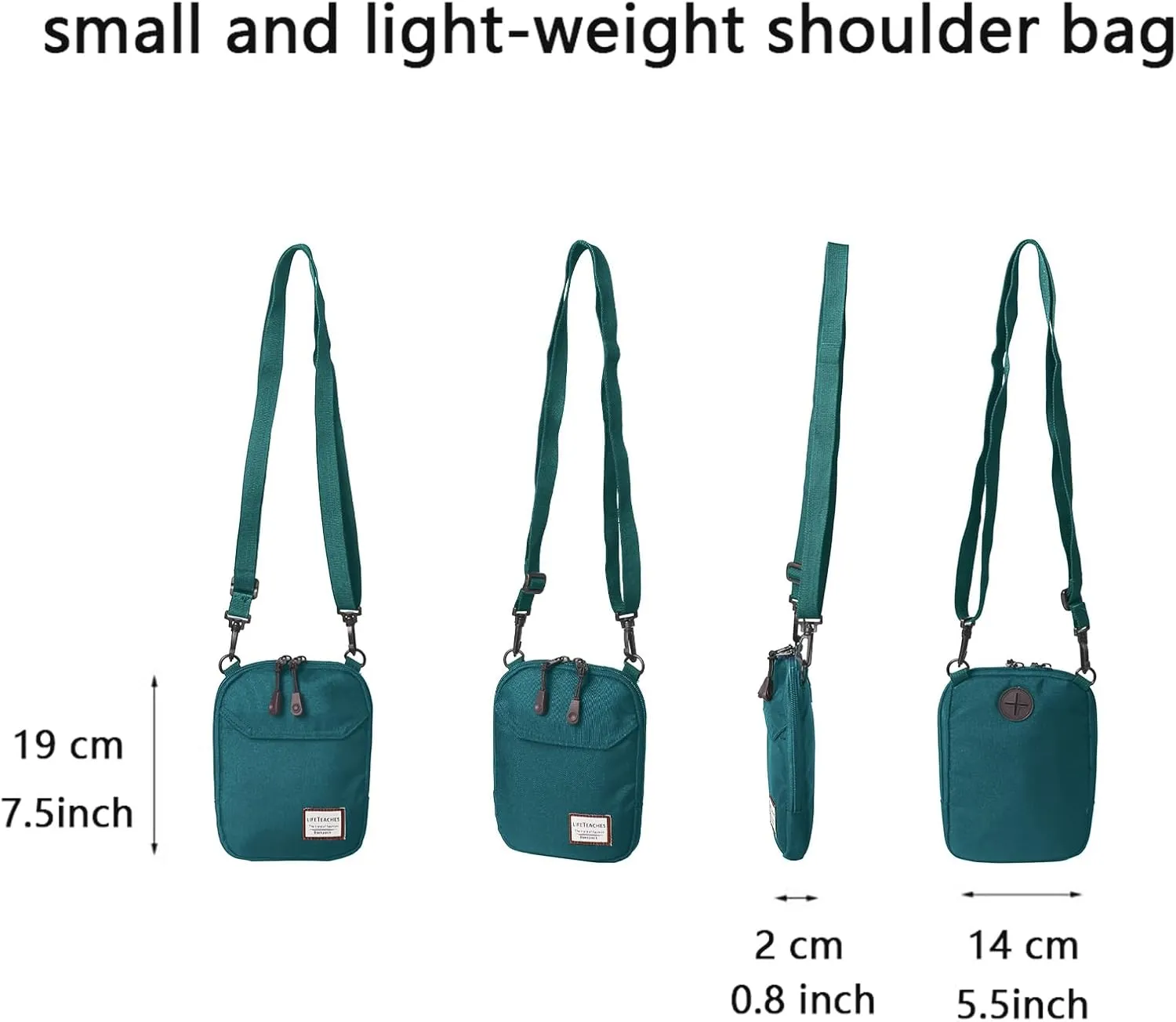SEAFEW Mini Crossbody Bag Shoulder Bag for Men, Small Messenger Satchel Bag for Women