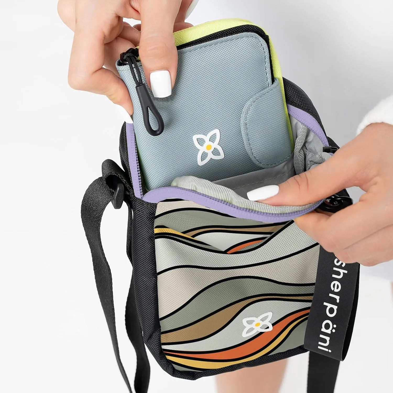 Sherpani Rogue, Mini Crossbody Bag, Shoulder Bag, Cross Body Purse, Crossbody Bags for Women, Travel Bag