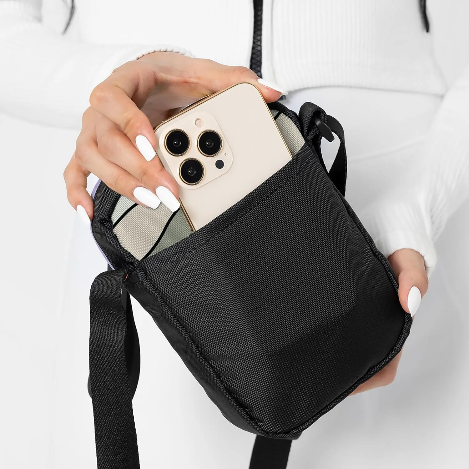 Sherpani Rogue, Mini Crossbody Bag, Shoulder Bag, Cross Body Purse, Crossbody Bags for Women, Travel Bag