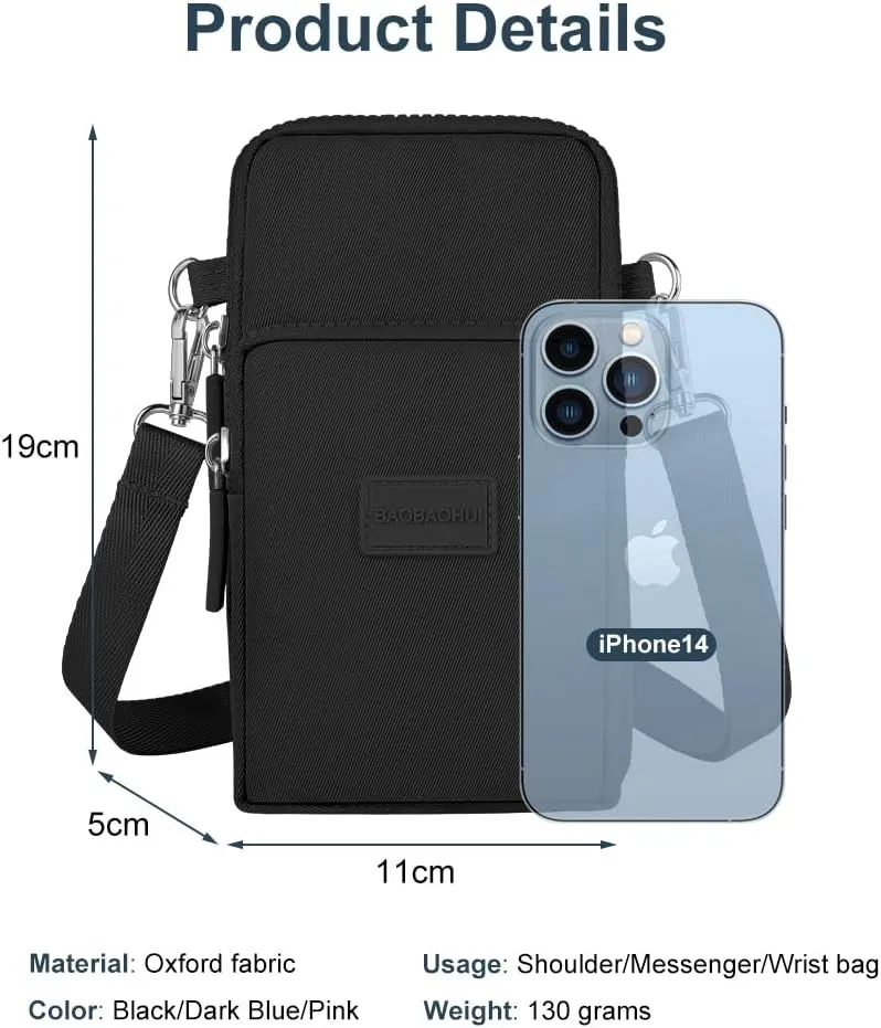 Small Crossbody Bags Purses for Women, Crossbody Handbags Cell Phone Purse, Travel Cell Phone Shoulder Bag Arm Bag Wallet