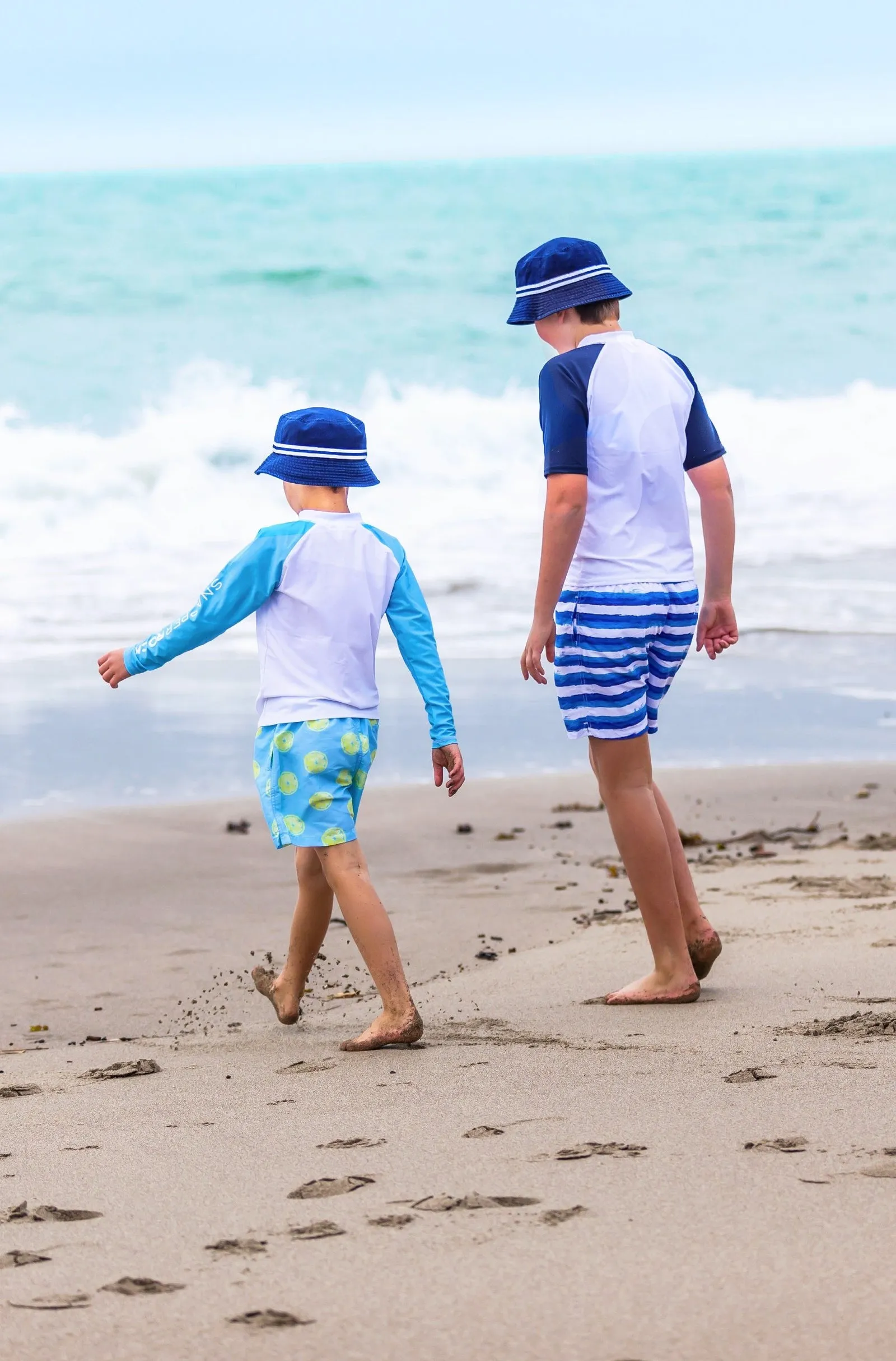 Snapper Rock | Navy Surf Bucket Hat | Kid's