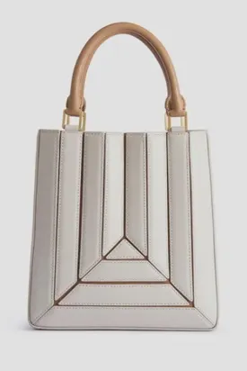 Spliced Multi-Color Tote