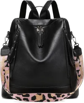 sqlp Fashion Backpack Purse for Women Vegan Leather Travel Back Pack Womens Designer Shoulder Bags
