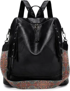 sqlp Fashion Backpack Purse for Women Vegan Leather Travel Back Pack Womens Designer Shoulder Bags
