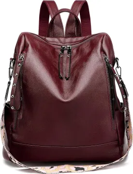 sqlp Fashion Backpack Purse for Women Vegan Leather Travel Back Pack Womens Designer Shoulder Bags