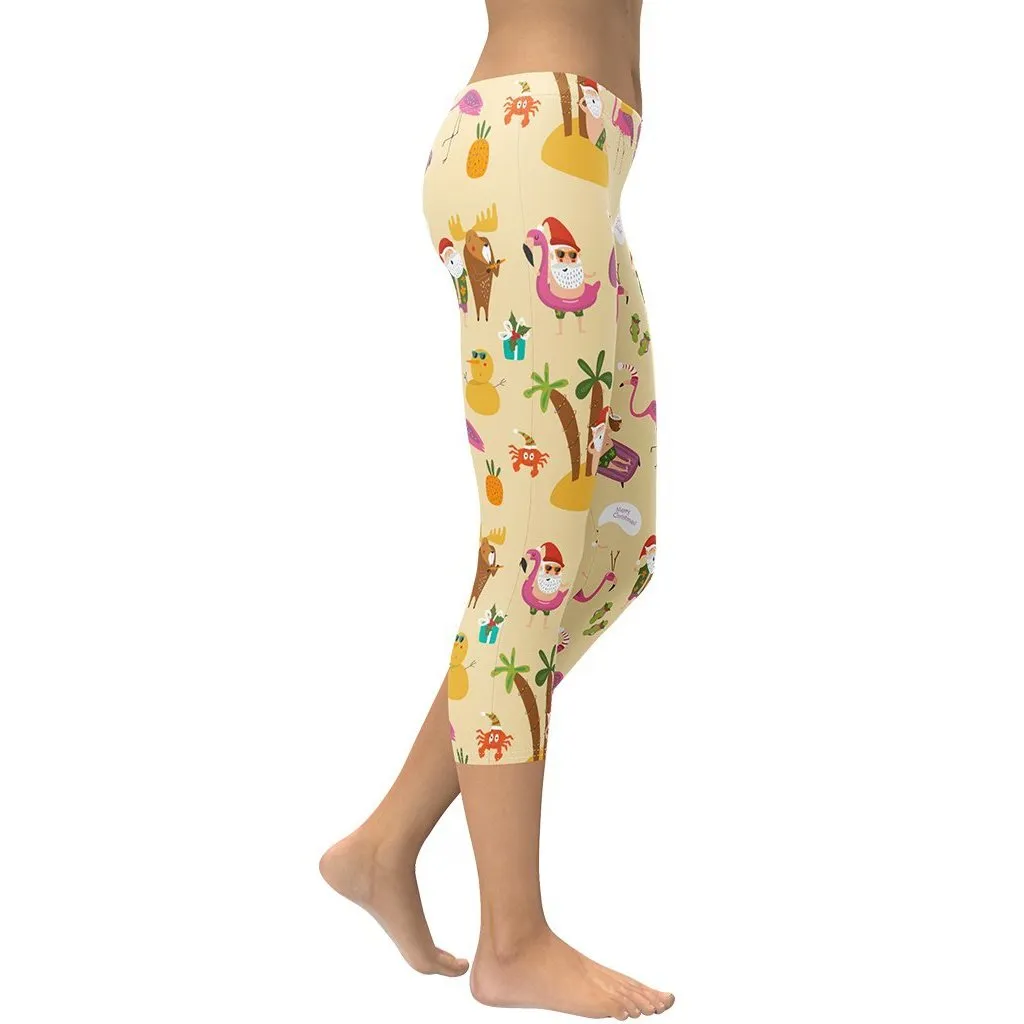 Summery Christmas Capris