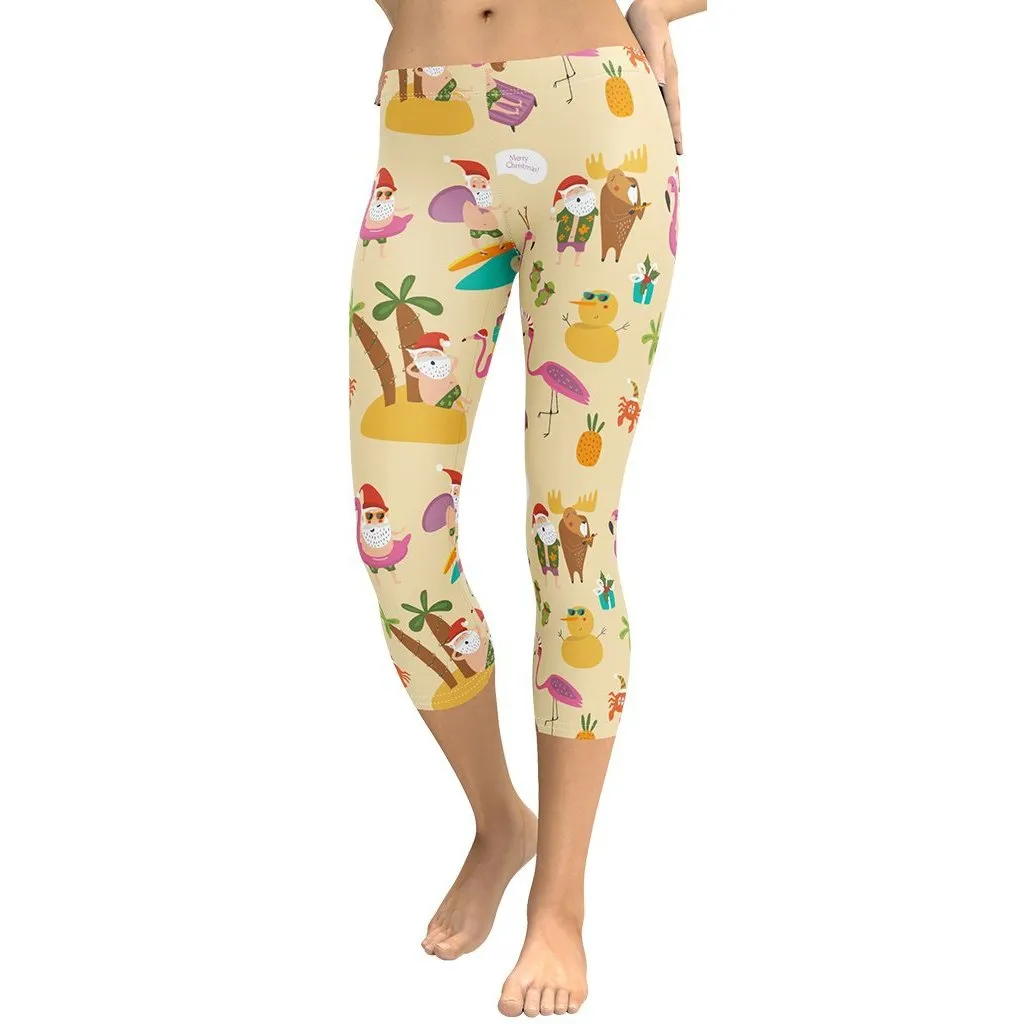 Summery Christmas Capris