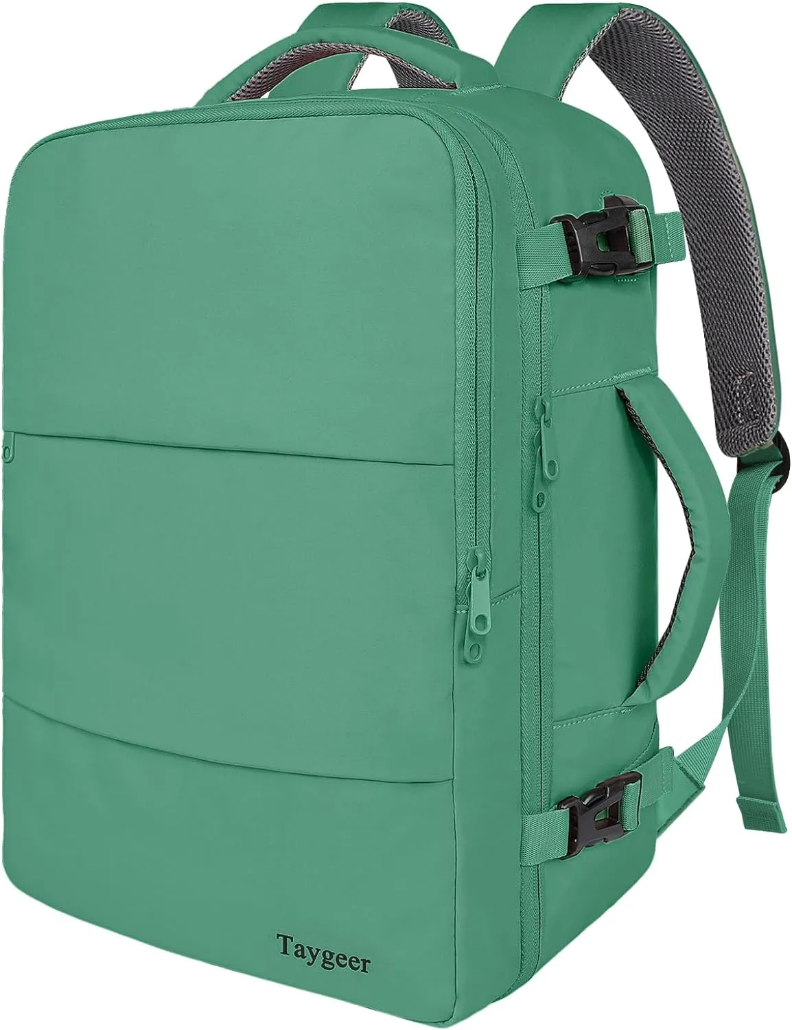 Taygeer Travel Backpack for College Woman, Lightweight Backpack for 15.6 inch Laptop with USB Charging Port, TSA Friendly Bag for Women Traveling, Back Pack Carry On Luggage for friend Gym Sport,Green