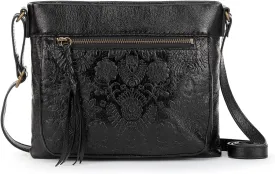 The Sak Womens Sanibel Leather Mini CrossBody Bag