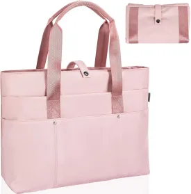 TORIBIO Tote Bag for Women, Foldable Large Tote Bag Shoulder Bag Handbag Utility Tote for Travel, Work