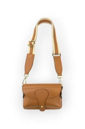 Wallen Tan Leather Mini Bag