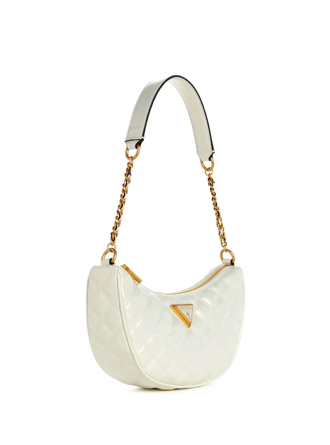 White Giully Shoulder Bag