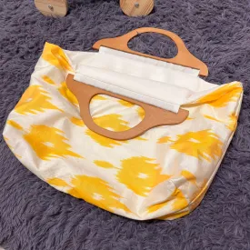 Wood Handle Bag